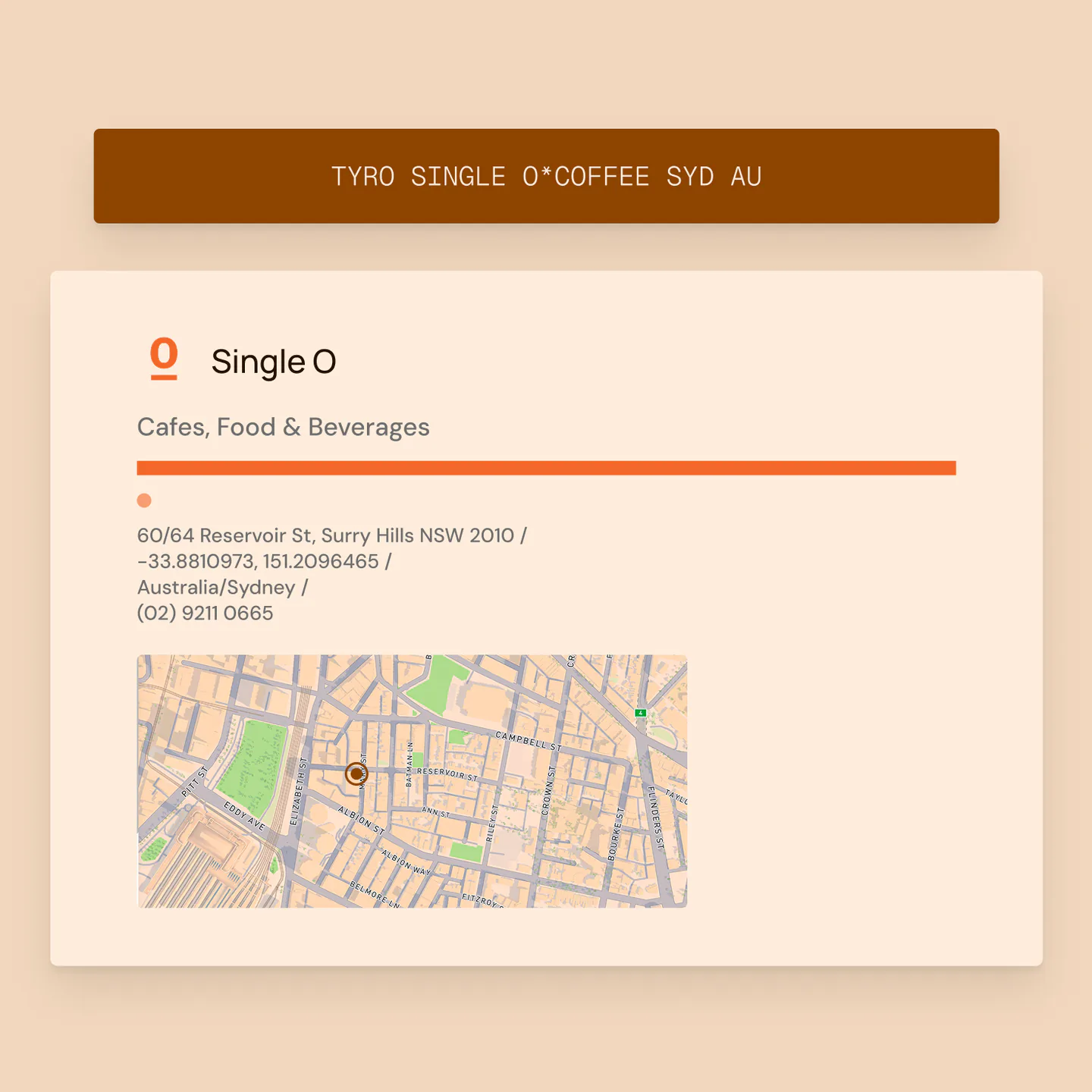 Structured location resolution