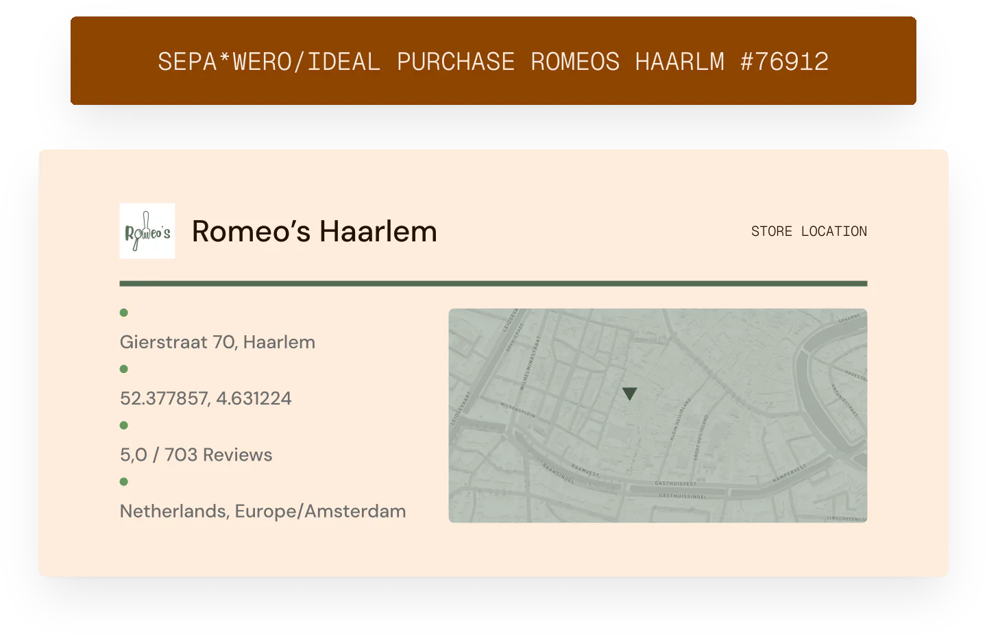 Location Enrichment preview